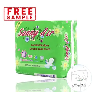 Sunny Air – Serviette hygiénique En Coton pour femmes, Serviette hygiénique pour les règles