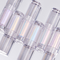 2022 vernis à ongles miroir Aurora Chrome magique poudre liquide Pigment