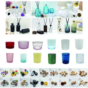 JCM, venta al por mayor, personalizado, lujo, decoración del hogar, fragancia, tarro de cristal ámbar, cera de soja, vela perfumada de Navidad, juego de regalo - Product Image 5