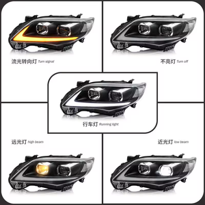 AURON New 32V 60W 6000 Lumens <b>LED</b> Front Lamp Low <b>Headlight</b> for 2011-2013 Retrofit Upgrade Aluminum Construction 6000K White Lamp - Product Image 2