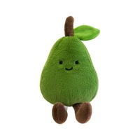 Jouet en peluche écologique mignon en forme de légumes et fruits, poupée de simulation maïs, chou-fleur, pomme, cadeau de mariage en polyester et coton PP