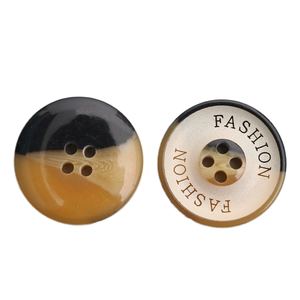 공장 직접 수지 버튼 비즈 친환경 고급 매트 래커 레이저 도금 캐주얼 코트 클래식 패션 바지 청바지 - Product Image 2