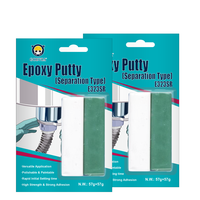 Mastic époxy haute résistance GORVIA E323SR, type séparateur, adhésif de réparation multi-usages pour l'étanchéité des métaux, du bois et des tuyaux