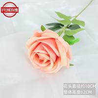 Roses artificielles en velours, roses faites à la main, cascade florale, décoration de mariage, décoration de fête, fleurs personnalisées en couleur
