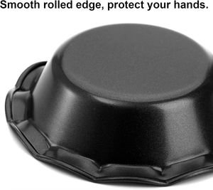 <span class=keywords><strong>Mini</strong></span> moule à <span class=keywords><strong>tarte</strong></span>, <span class=keywords><strong>plat</strong></span> de cuisson de plaque à <span class=keywords><strong>tarte</strong></span> individuelle antiadhésive, moules à <span class=keywords><strong>tarte</strong></span> à pizza avec bord à volants <span class=keywords><strong>pour</strong></span> <span class=keywords><strong>four</strong></span> - Product Image 3