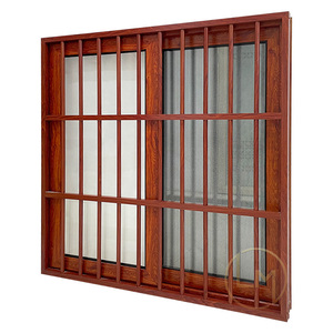 Viudas deslizantes con marco de madera de Venta caliente con ventanas corredizas de vidrio de doble panel para uso residencial - Product Image 6