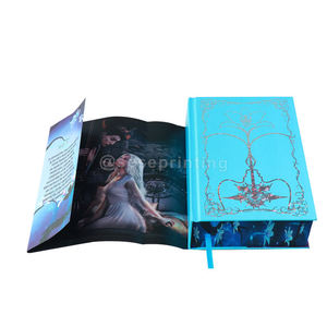 Impresión de Libros de Tapa Dura Gruesa Personalizada, Estampado en Relieve de Lujo, Edición Especial, Novelas de Fantasía y Ficción, Bordes Rociados con Diseño Estampado - Product Image 2