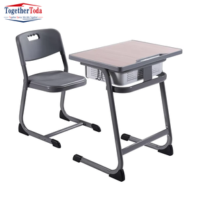 Ensemble chaise et bureau ergonomiques de haute qualité pour l'école, chaise moderne pour enfants avec structure métallique, fabriquée par un fabricant réputé pour les étudiants - Product Image 2