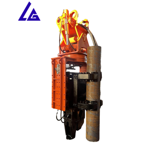 빠른 배송 6-8 m 시트 파일 굴삭기 측면 클램프 파일 기초 용 파일 드라이버 - Product Image 2