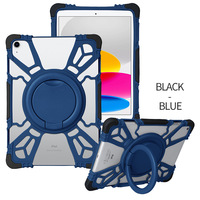 Étui de tablette en silicone avec support rotatif, 7 pouces, 8 pouces, 9,5 pouces, 10 pouces, 10,2 pouces, 10,5 pouces, 11 pouces, 10,1 pouces, modèle universel