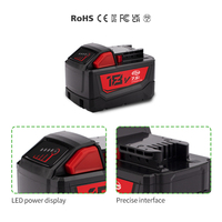 Batterie de perceuse sans fil 18V de remplacement du fabricant pour batterie d'outil électrique rechargeable 7.5AH