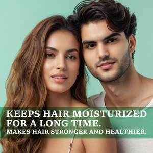 Crema para el cabello orgánica de manteca de karité para todo tipo de cabello, protección nutritiva para reparar daños, reduce la rotura de las puntas abiertas, incluidas las teñidas - Product Image 5