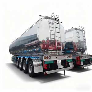 LSXC 60cmb Camion-citerne en alliage d'aluminium Matériau Réservoir d'huile 4 Alexs Semi Tralier 50t Capacité de charge Tanker - Product Image 1