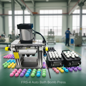 Machine à perforer les bombes de bain de sel en boules, pneumatique, multifonctionnelle et haute efficacité, marque FURIS, pour la fabrication en gros en usine - Product Image 4