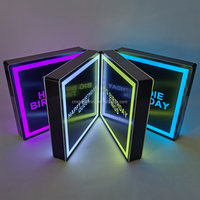 OEM ODM Logo personnalisé Panneau acrylique LED Glorifier VIP Supports d'affichage pour discothèque Lounge Hotel Party Bar