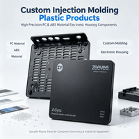Servicio de Moldeo por Inyección Personalizado OEM, Carcasa de Plástico ABS y PC para Equipos Electrónicos, Carcasa Personalizada para Decodificador
