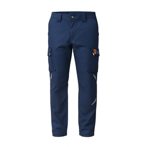 Pantalon de travail classique Ttake 2XL bleu avec poches cargo, vêtements de sécurité - Product Image 2