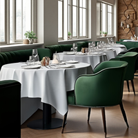 Meubles de salle à manger de restaurant occidental, ensemble de tables et de chaises, design moderne, OEM ODM, style nordique, pour hôtels, restauration, bars, vente en gros