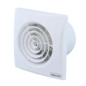 6inch Bathroom Exhaust Fan, 116 CFM Kitchen/Garage Exhaust Fan Through the Wall Fan for HVAC System Strong Exhaust