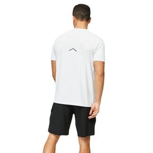 <b>High</b>-Quality Custom Logo 165gsm 90% Polyester 10% Spandex Sportswear Breathable Oversize Crew <b>Neck</b> Gym <b>Tshirt</b> - Product Image 5