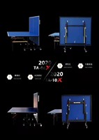 Table de tennis de table professionnelle SANWEI TA-10X, 25 mm MDF, norme ITTF, pliable, mobile, pour compétition en salle, club, école, gymnase