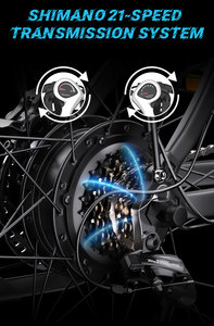 Almacén de la UE Duotts C29 <span class=keywords><strong>K</strong></span> 48V 37.5Ah Freno de Aceite Hidráulico Batería Doble Envío Directo Bicicleta Eléctrica Deportiva <span class=keywords><strong>E</strong></span>-Bike - Product Image 6