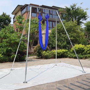 Aerial Sik Rig Yoga Swing <strong>Frame</strong> Stainless Steel Stand Height Adjustable Support <strong>Frames</strong> <strong>for</strong> Yoga <strong>Hammock</strong> Silks Hoop - Product Image 5