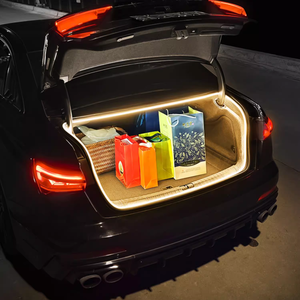Barre lumineuse de coffre arrière pour <span class=keywords><strong>Audi</strong></span> A6L A4L Tube de lampe à <span class=keywords><strong>LED</strong></span> lumière décorative accessoires de Modification intérieure - Product Image 1