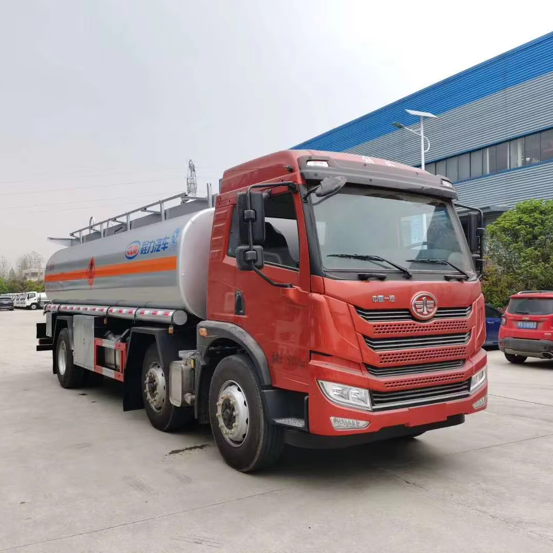 FAW 6X2 20CBM to 30CBM Carbon Steel or Aluminum Alloy Oil Tanker Truck Fuel Tanker Trucks for Oil/Fuel/Diesel/Gasoline Transport