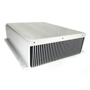 Pipa Aluminium Cina Kustom Desain Heatsink Pabrik Aluminium Ekstrusi Radiator Heat Sink