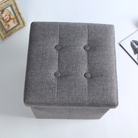 Pochette en lin de rangement vintage, repose-pieds pour meubles, vente en gros