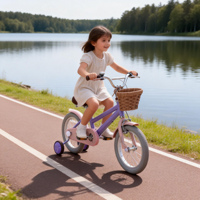 Vélos pour filles HyPod 16 pouces pour enfants de 6 à 8 ans, vélos pour enfants, jouet cycle bébé par Cycle