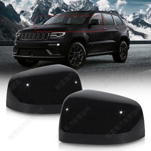 Carcasa de espejo retrovisor en pintura negra para Jeep Grand Cherokee Dodge Durango 2011-2019, juego completo de ABS - Product Image 1