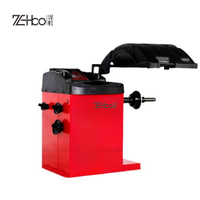 Équilibreuse et aligneur de roues de voiture portable ultra-mince ZeHoo avec écran numérique et capacité de 75 kg pour la réparation automobile