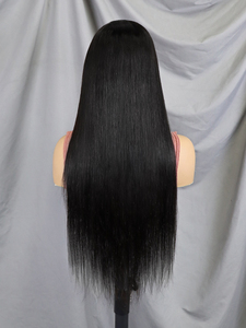 วิกผมตรงแบบลูกไม้ด้านหน้า ความหนาแน่น 200% <span class=keywords><strong>ผม</strong></span>แท้  ถอนขนมาแล้ว  ขนาด 13x6  วิกผมลูกไม้ด้านหน้าแบบใส HD สีดำธรรมชาติสำหรับผู้หญิง - Product Image 3