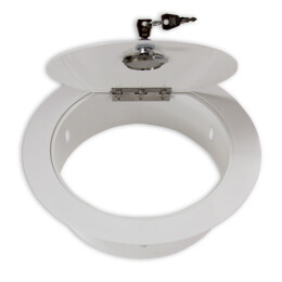 Porta di caduta SUPERIOR S (Bianco) - Condotto per la biancheria - Product Image 3