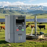 Contrôleur de pompe à eau solaire à fréquence variable de bonne qualité 4kW 5.5HP avec contrôle MPPT 99% DC vers AC pour l'irrigation agricole