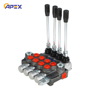 Válvulas Hidráulicas Manuales de 1 Sección Comandos P40 de Alta Durabilidad y Bajo MOQ, Piezas para Maquinaria de Construcción - Product Image 1