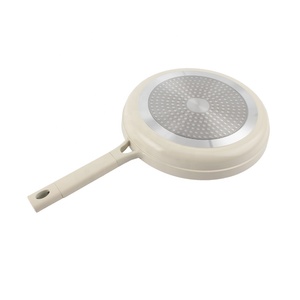 28 cm Home Cooking Aluminum Cookware Set Tempered Glass Lid Die-<b>Cast</b> Fry <b>Pan</b> Stainless Steel Bakelite Induction Silicone Plastic - Product Image 3