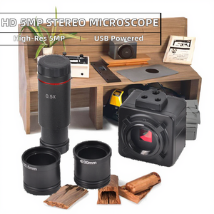 <span class=keywords><strong>Microscopio</strong></span> Estéreo Monocular Digital HD de 5MP con Cámara USB CMOS, <span class=keywords><strong>Microscopio</strong></span> Electrónico con <span class=keywords><strong>Ocular</strong></span> Digital, <span class=keywords><strong>Microscopio</strong></span> de Video Industrial - Product Image 2