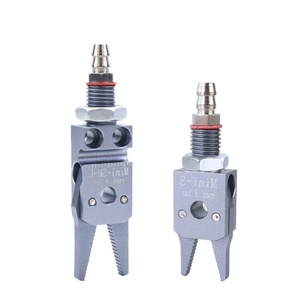 Micro <b>Mini</b> Aluminum Alloy Fixture Manipulator Small Clip Injection Molding Machine Pneumatic Accessories Industrial Jig <b>Clamp</b> - Product Image 1