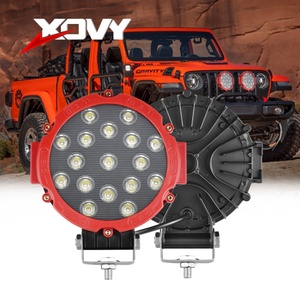 ไฟหน้า LED 7 นิ้ว 6000k ไฟตัดหมอก LED สปอตไลท์สำหรับไฟ LED ออฟโรด ไฟหน้าทรงกลม 7 นิ้ว ไฟทำงานสำหรับรถจี๊ป รถบรรทุก รถแรงเลอร์ - Product Image 1