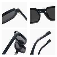 Lunettes de soleil carrées à petite monture UV400, nouvelle collection 2026, style européen et américain, minimalistes, tendance, unisexe