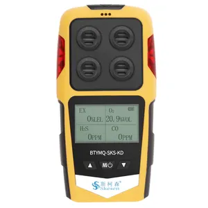 Mini thông minh Gas Detector phạm vi 0-100ppm dễ cháy EX gas Leak Tester