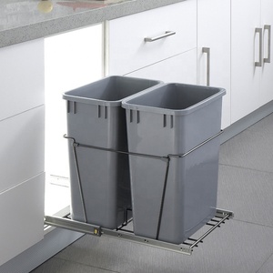 Accesorios para armario de <span class=keywords><strong>cocina</strong></span>, contenedores de cera de color blanco, cierre suave - Product Image 6