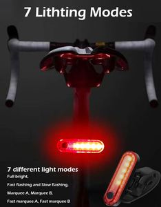 Customized Outdoor Riding Equipment USB Rechargeable ABS LED Waterproof IPX4 1000LM 6 Modes <b>Bicycle</b> <b>Light</b> Set - Product Image 3