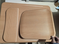 Ensemble bureau et chaise d'étude en bois 60*42 36*39, mobilier scolaire confortable et écologique, design contemporain, sans cadre en fer