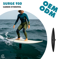 Aile avant hydrofoil France Hossegor Wave Foil AXIS SURGE 950 AR 9.52 – Stabilité, levage à basse vitesse, performance de surf réactive