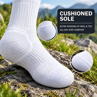 Chaussettes de sport personnalisées pour usage quotidien, chaussettes de sport pour jeunes hommes, chaussettes en tricot pour l'hiver, course à pied, basketball, lot de 2 paires