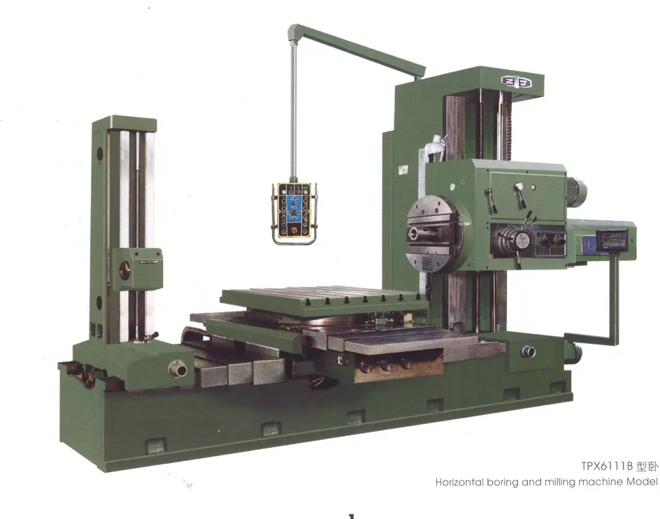 Presentación principal para el modelo de máquina de perforación y fresado horizontal